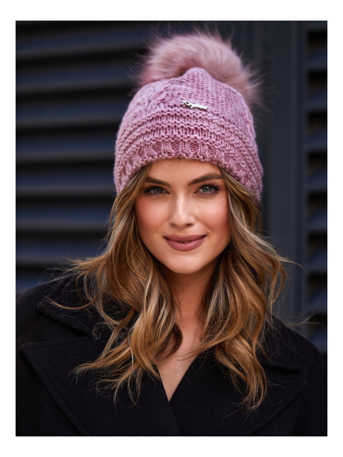 Dark pink women\'s winter hat C10 - Online store - Boutique